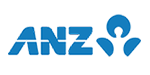 ANZ (Australia and New Zealand Banking Group) logo.