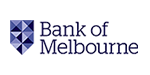 Bank of Melbourne logo.